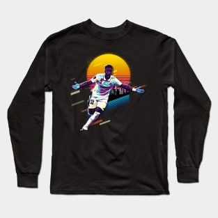 Vinicius Jr Football Player Long Sleeve T-Shirt